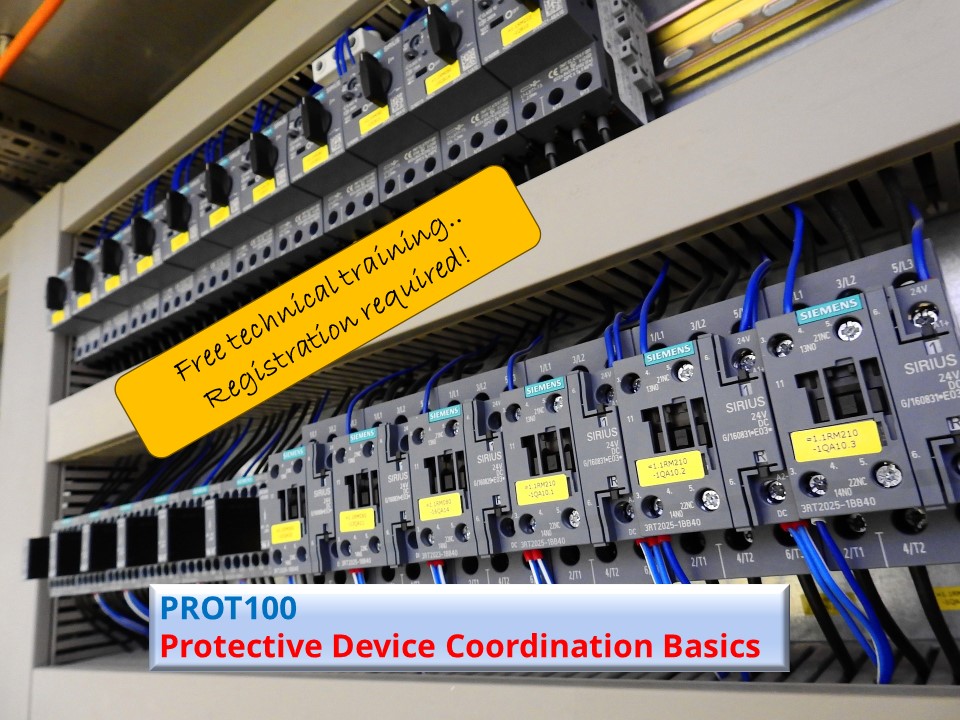 PROT100 – Protective Device Coordination Basics