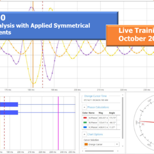 PSA400 – Fault Analysis with Applied Symmetrical Components (Live Class October 2023)